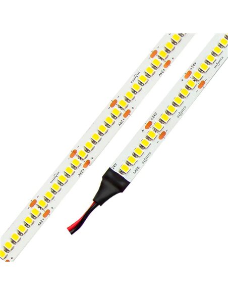 Ruban LED en rouleau de 5 m. Rubans LED d'intérieur 24 V 19,2 W/m IP20 2700 K/3000 K/4000 K