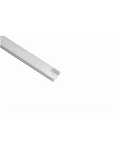 Perfil de aluminio blanco para TIRA LED 2000*17.1*8.5mm -TIRAS LED STRIPS-