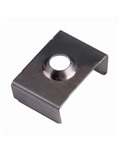 Clip de fixation en acier inoxydable pour profilé 2000*17,1*8,5mm -LED STRIPS-