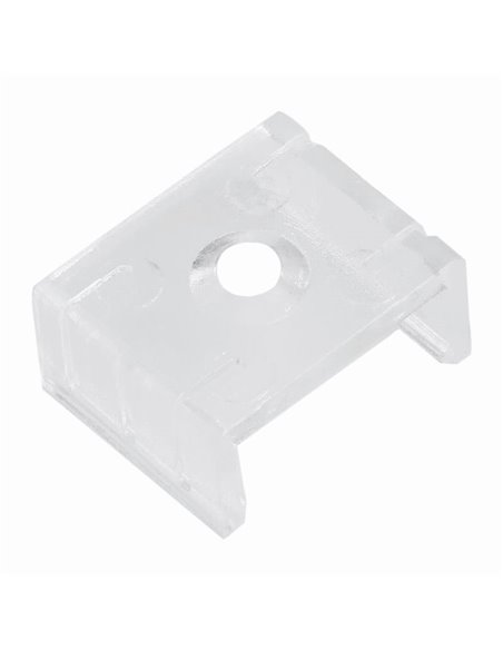 Clip de fijación de PC transparente para Perfil 2000*17.1*8.5mm -TIRAS LED STRIPS-