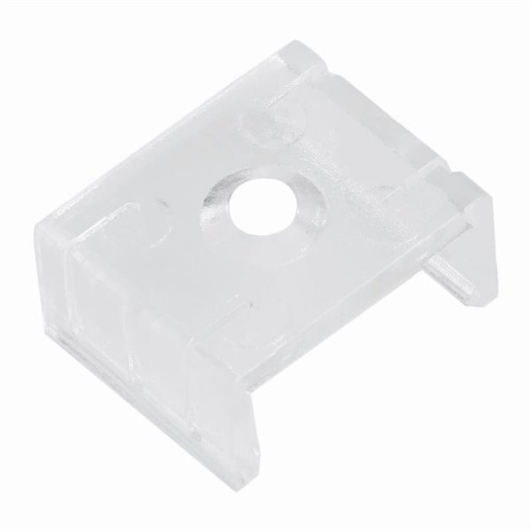 Clip de fijación de PC transparente para Perfil 2000*17.1*8.5mm -TIRAS LED STRIPS-