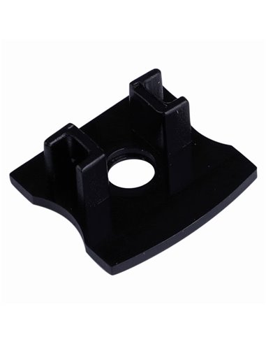 Tampa de buraco negro para perfil de alumínio 2000*17,1*15,3 mm -TIRAS DE LED-