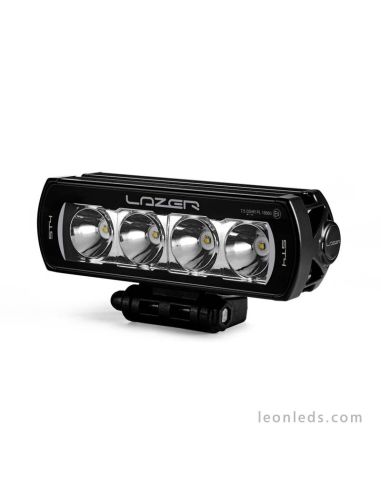 Barre lumineuse LED Lazer Lamps ST4 Evolution, homologuée pour véhicules 4x4 et camions, 43 watts, noire | LeonLeds