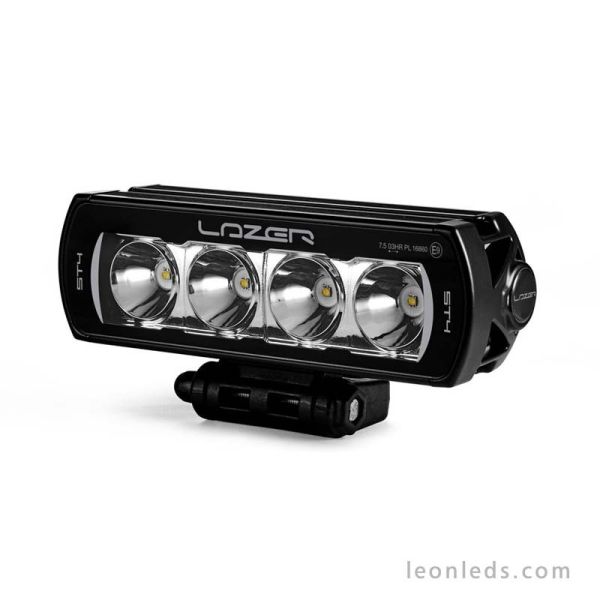 Barre lumineuse LED Lazer Lamps ST4 Evolution, homologuée pour véhicules 4x4 et camions, 43 watts, noire | LeonLeds