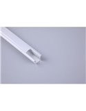 Profilé en aluminium pour montage encastré 2000*17,3*15,3mm -BANDES LED-
