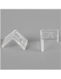 Clip de fijación de transparente 2000*18*18mm -TIRAS LED STRIPS-