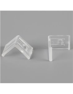 Clip de fijación de transparente 2000*18*18mm -TIRAS LED STRIPS-