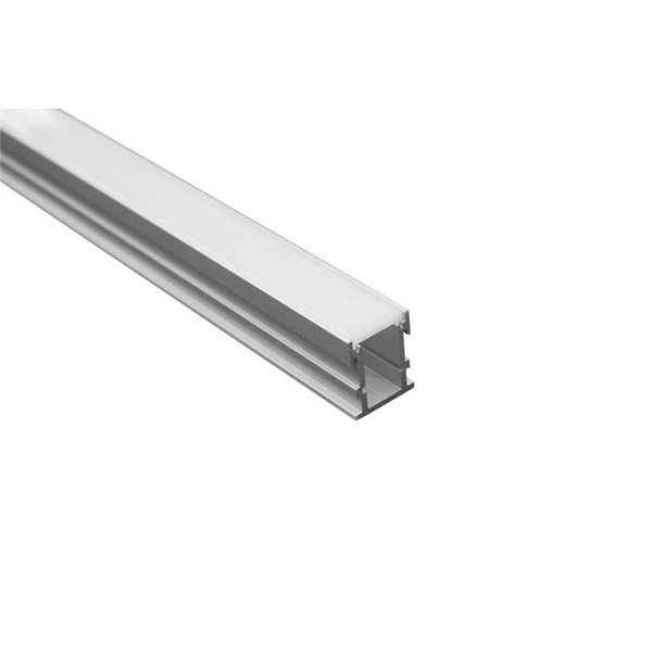 Perfil de Aluminio para suelo 2000*21,3*26mm -TIRAS LED STRIPS-