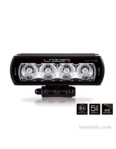 Barra de LED Lazer Lamps ST4 Evolution Homologada para Vehículos 4X4 y Camiones 43Watios de potencia Negra | LeonLeds