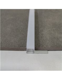 Perfil de Aluminio para empotrar en escayola/pladur 2000*35*11mm -TIRAS LED STRIPS- 2