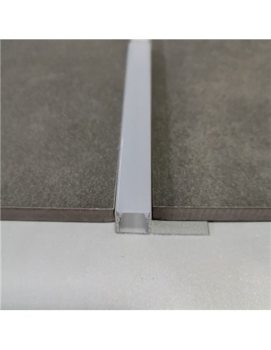 Perfil de Aluminio para empotrar en escayola/pladur 2000*35*11mm -TIRAS LED STRIPS-