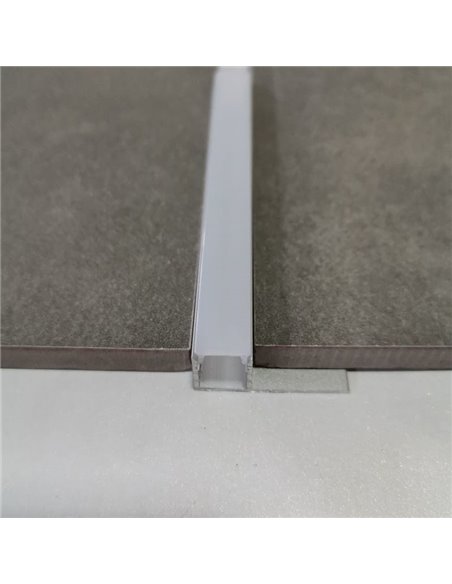 Perfil de Aluminio para empotrar en escayola/pladur 2000*35*11mm -TIRAS LED STRIPS-