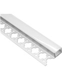 Perfil de Aluminio para empotrar en escayola/pladur 2000*35*11mm -TIRAS LED STRIPS-