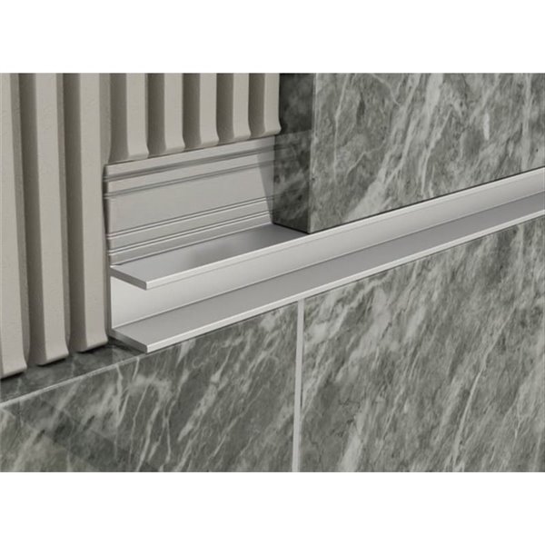 Perfil de alumínio para embutir em gesso/pladur 2000*35*11mm -LED STRIPS STRIPS-