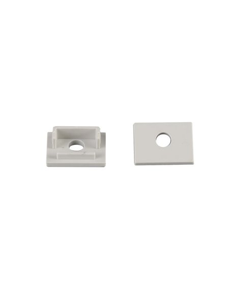 Cache blanc avec trou pour profilé encastré en plâtre/gypse 2000*35*11mm -BANDES LED-