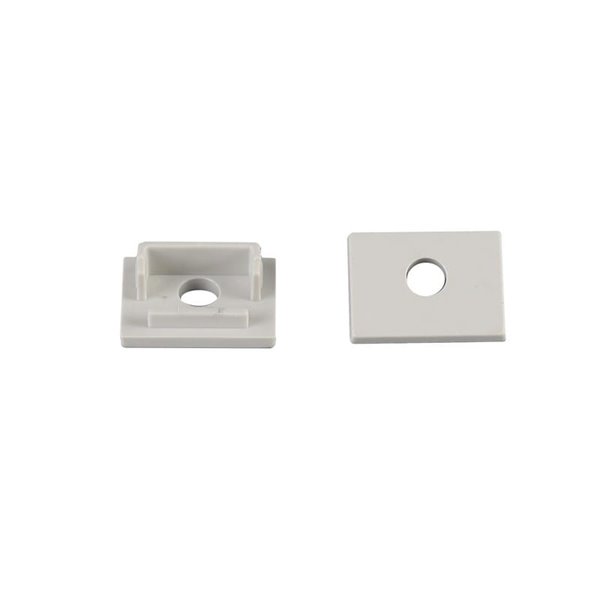 Cache blanc avec trou pour profilé encastré en plâtre/gypse 2000*35*11mm -BANDES LED-