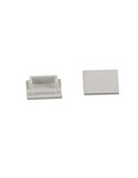 Tapa blanca sin agujero para perfil de empotrar en escayola/yeso 2000*35*11mm -TIRAS LED STRIPS-