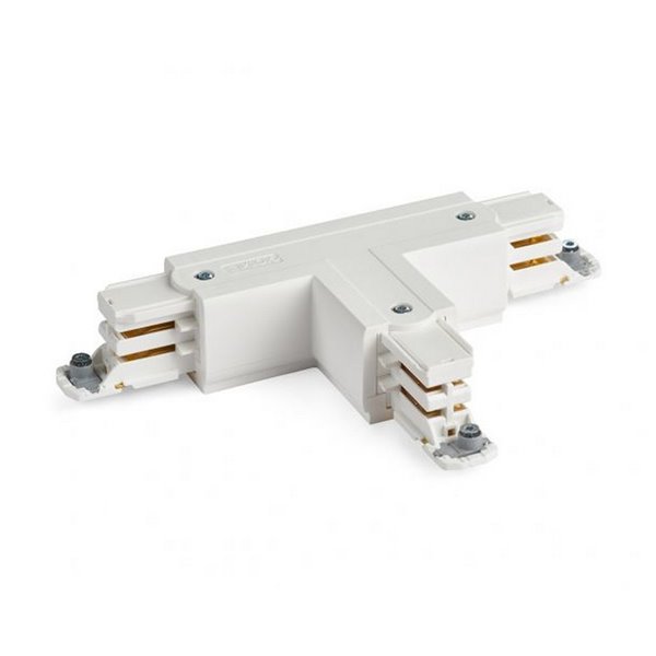 Conexão Alimentador T-Feed Branco TRILHOS TRIFÁSICOS