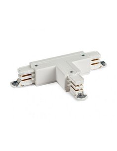 Conexão Alimentador T-Feed Branco TRILHOS TRIFÁSICOS