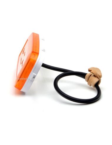 Luz LED piscante retangular 1481 2A 12V 24V Was | LeonLeds