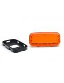 Piloto LED intermitente rectangular 1481 2A 12V 24V Was | LeonLeds