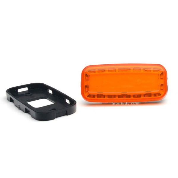 Piloto LED intermitente rectangular 1481 2A 12V 24V Was | LeonLeds