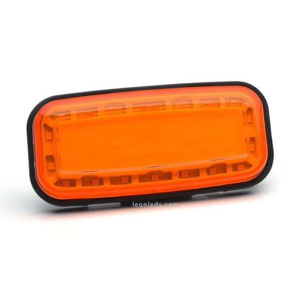 Piloto LED intermitente rectangular 1481 2A 12V 24V Was | LeonLeds