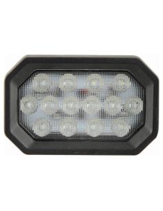 Lampe de travail LED rectangulaire pour John Deere AL154553 avec connecteur d'origine 4 800Lm 42W 2