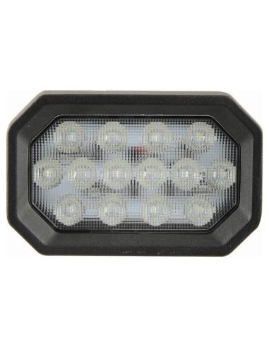 Faro LED de trabajo rectangular para John Deere AL154553 con conector original 4.800Lm 42W