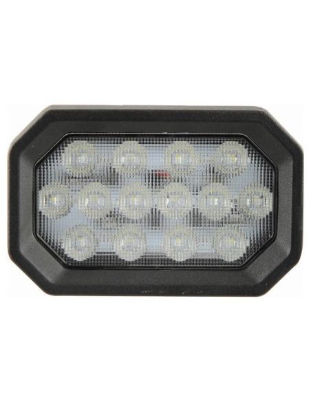 Faro LED de trabajo rectangular para John Deere AL154553 con conector original 4.800Lm 42W