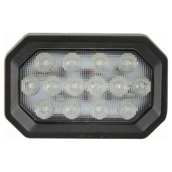Faro LED de trabajo rectangular para John Deere AL154553 con conector original 4.800Lm 42W