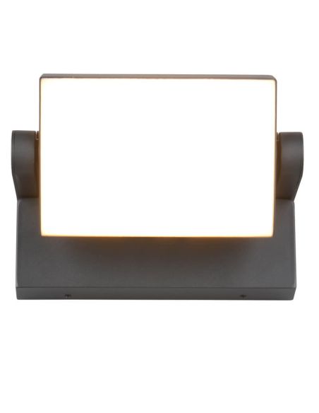 Ejemplo Aplique de Pared LED Exterior Orientable KANSAS en Fachada | LeonLeds