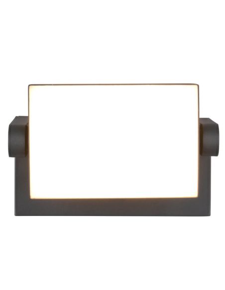 Ejemplo Aplique de Pared LED Exterior Orientable KANSAS en Fachada | LeonLeds