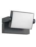 Ejemplo Aplique de Pared LED Exterior Orientable KANSAS en Fachada | LeonLeds