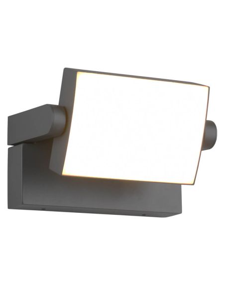 Ejemplo Aplique de Pared LED Exterior Orientable KANSAS en Fachada | LeonLeds