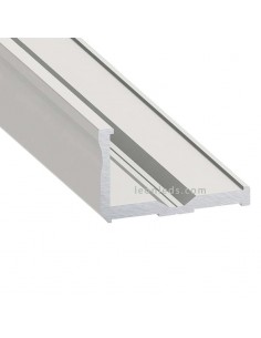 Perfil Aluminio de superficie en esquina -Tipo E- 2M | LeonLeds