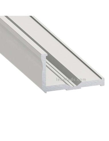 Perfil Aluminio de superficie en esquina -Tipo E- 2M | LeonLeds