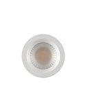 Lâmpada embutida LED COB 13W para banheiros SAFE Branco texturizado, 3000K 1360lm IP65