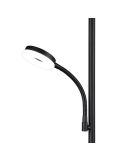 Brazo flexible de la lámpara SPECTER para iluminación ajustable y focalizada.