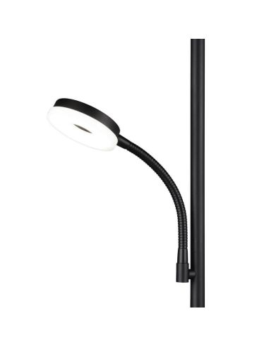 Brazo flexible de la lámpara SPECTER para iluminación ajustable y focalizada.