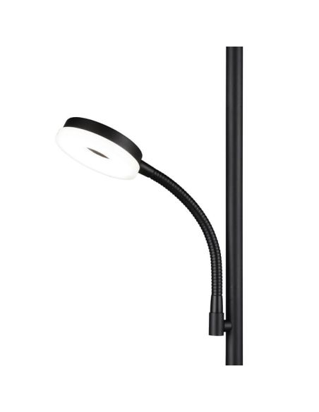 Brazo flexible de la lámpara SPECTER para iluminación ajustable y focalizada.