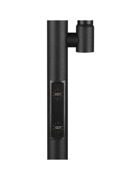 Interruptores separados para controlar de manera independiente el proyector y el brazo flexible.