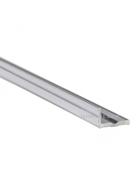 Perfil Aluminio de superficie en esquina -Tipo E- 2M | LeonLeds