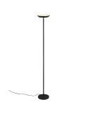 Lámpara de pie LED SPECTER en negro, con diseño minimalista y regulador de luz R47841132.