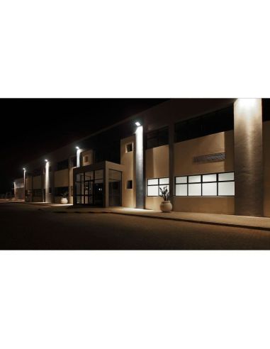 Projecteur LED 50W Noir Projecteur LEDINAIRE BVP164 600Lm 4000K IP65 IK07