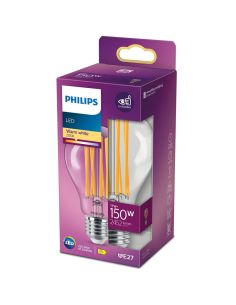 Bombilla E27 LED Filamento 17W - 150W A67 LED classic 8718699762377 | LeonLeds
