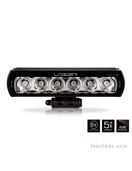 Barra de LED Lazer Lamps ST6 Evolution Homologada para Vehículos 4X4 y Camiones 70Watios de potencia Negra | LeonLeds