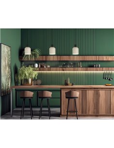 Candeeiro de teto suspenso preto TURKANA, kit preto texturizado, E27 15W 2