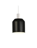 Turkana Suspension 3908/16 Noir, Kit Texte Blanc, LED E27 15W, CL.I