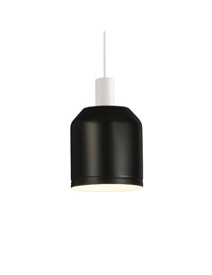 Pendente Turkana 3908/16 Preto, Kit Texto Branco, LED E27 15W, CL.I